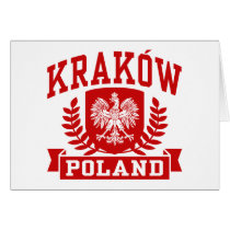 Krakow Poland Greeting Card