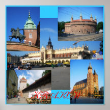 Krakow Towers Print