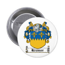 Kramer Family Crest Button