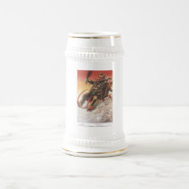 Krampus Beer Mug mugs