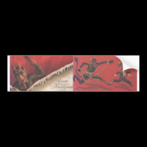 Krampus Bumper Sticker bumper stickers