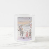 Krampus Frosted Mug mugs