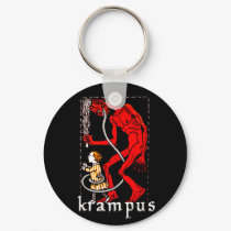 Krampus has a long tongue Keychain