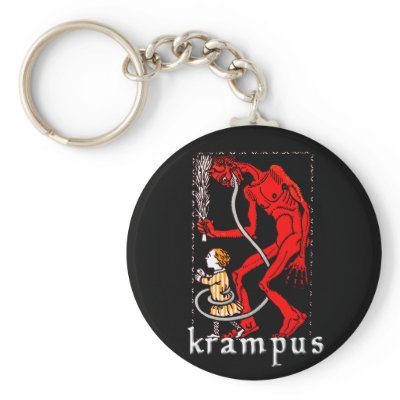 Krampus Keychain