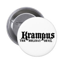 Krampus Logo Button buttons