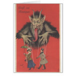 Krampus Note Card