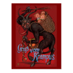 Krampus postcard