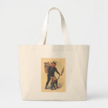Krampus Punishing Bad Child Canvas Bag