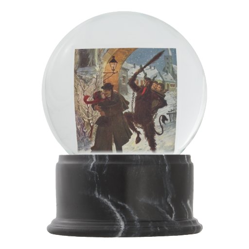 Krampus Snow Globe Zazzle