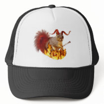 Krampus Squirrel Hat
