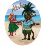 Krampus Takes a Vacation Orrnament Photo Cutout