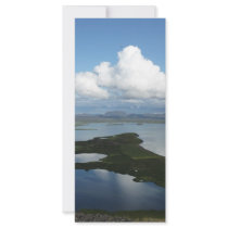 Krater und Vulkane Custom Rack Card