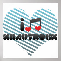Krautrock fan poster