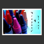 Krayons 4 Kids, fun poster posters