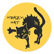 Krazy Kat - Customized stickers by PSElmore Krazy Kat - Customized stickers