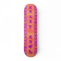 Krazy Kewl Abstract Sherbert Swirl skateboards