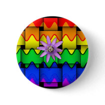 Krazy Rainbow Flag buttons