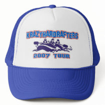 Krazyhardrafters 2007 tour hat by krazyhardrocker Krazyhardrafters 2007 tour hat