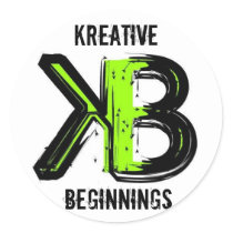 Kreative, Beginnings Round Stickers