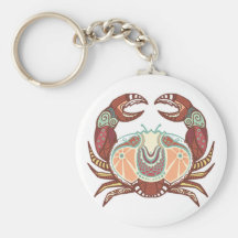 Krebs/Cancer Symbol Key Chain