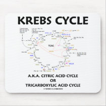Krebs Cycle A.K.A. Citric Acid Cycle Tricarboxylic Mouse Pads