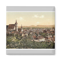 Krems, Lower Austria, Austro-Hungary magnificent P Fridge Magnet