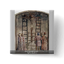 Kreuzannaglung Christ By Fra Angelico Pins