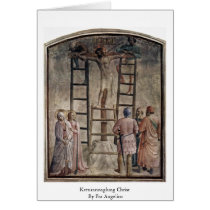 Kreuzannaglung Christ By Fra Angelico Cards