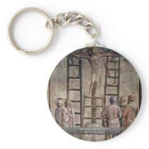 Kreuzannaglung Christ By Fra Angelico Key Chain