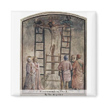 Kreuzannaglung Christ By Fra Angelico Refrigerator Magnets