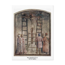 Kreuzannaglung Christ By Fra Angelico Postcard