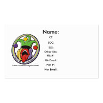 Krewe Of Swingtown Introduction Cards business cards