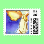 KRGilman Angel Holiday Stamp stamps