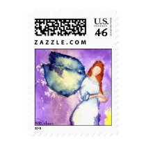 KRGilman Angel Postage Stamp