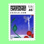 KRGilman Fairy Holiday Stamp stamps