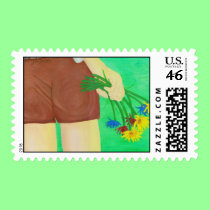 KRGilman Postage Stamp by Ametisti KRGilman Postage Stamp