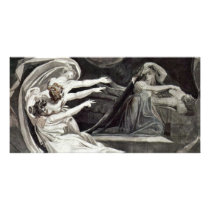 Kriemhild Is Haunted By Her Gewissenbissen By Füss Photo Card Template