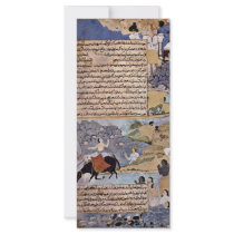 Krishna And The Pandavas Water Their Horses By Mei Custom Rack Card
