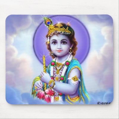 office space bliss. Krishna Bliss Mouse Pads by