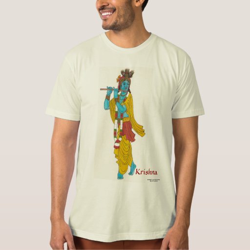 krishna printed t shirt