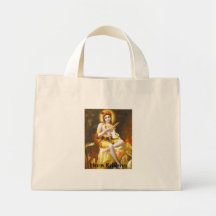 Krishna with dove bags