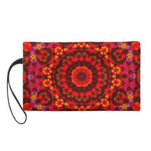 "KrishnaHeart" wristlet bag