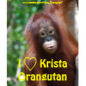 Krista Orangutan Fan Club shirt