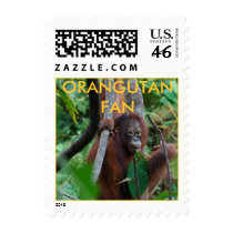 Krista ORANGUTAN FAN Postage