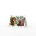 Krista Orangutan Holiday Rescue cards