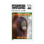 Krista Orangutan official fan stamps