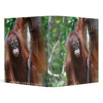 Krista Orangutan school supplies binders by Krista_Orangutan Krista Orangutan school supplies binders