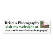 KristasPhotography bumper sticker #28  028