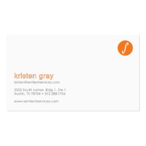 Kristen business cards
