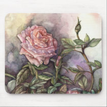Kristi's Rose mousepads